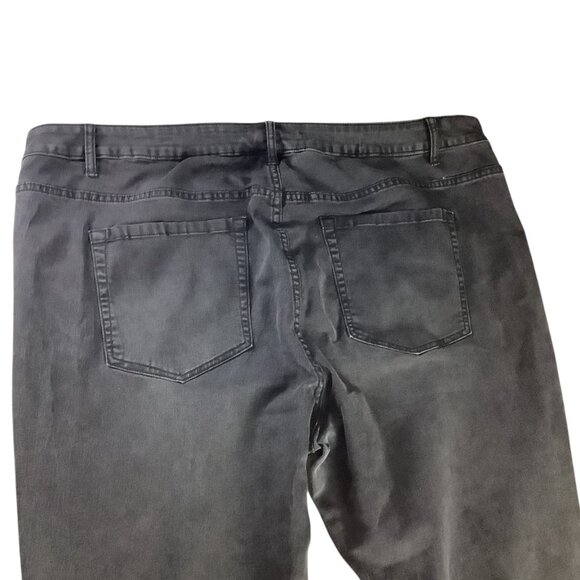 Venezia Womens Plus Size 28 Black Jeans Stretch Denim Lane Bryant Classic Style - Picture 13 of 14